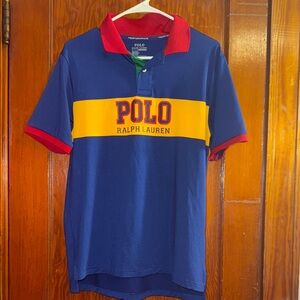 Ralph‎ Lauren Kids Polo Shirt - Blue, Red, Yellow